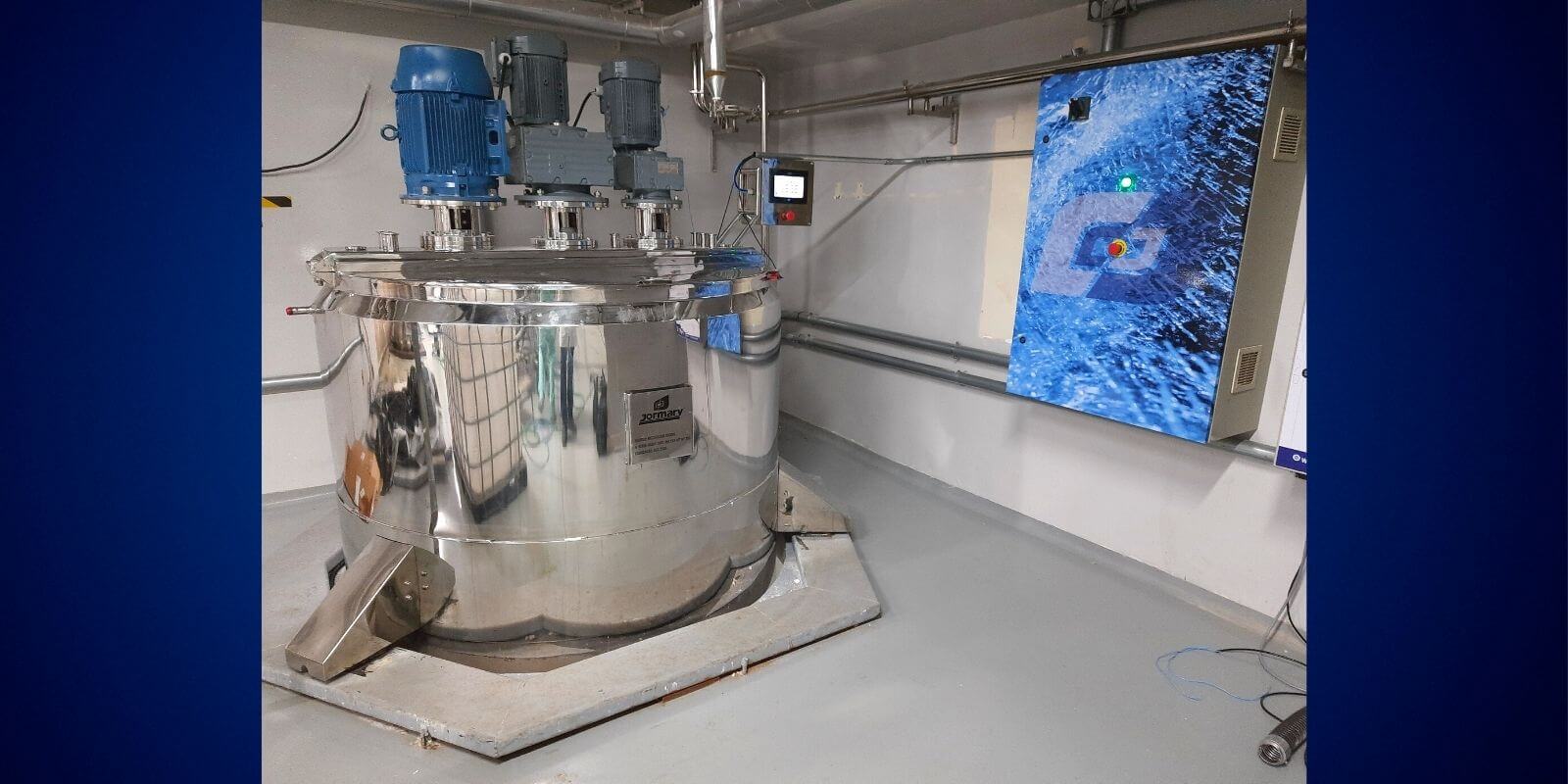 Reator com Touch Screen